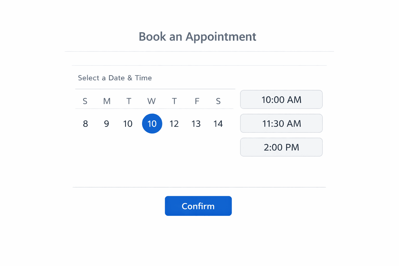 Smart Scheduling